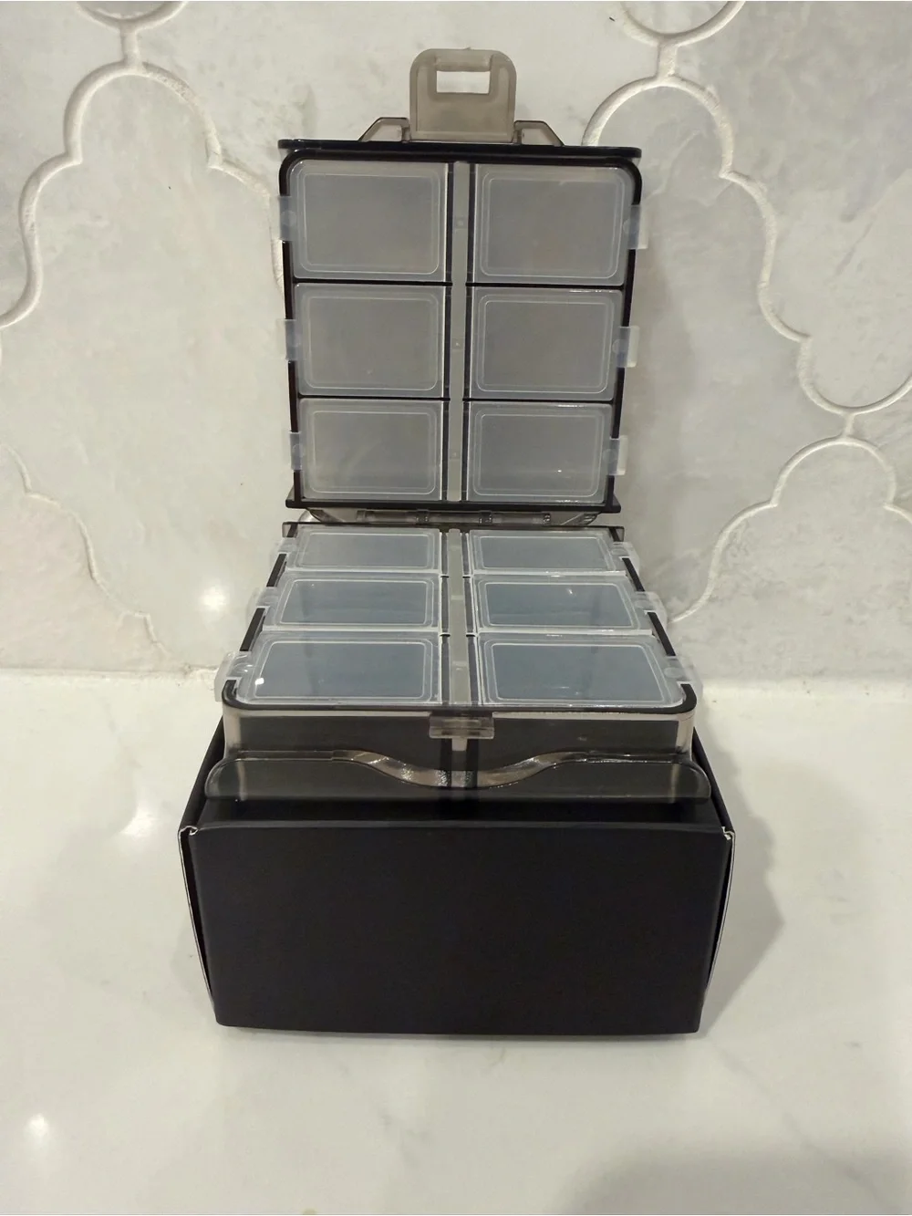 Double-Layer Pill Organizer | Portable Travel Storage Case
